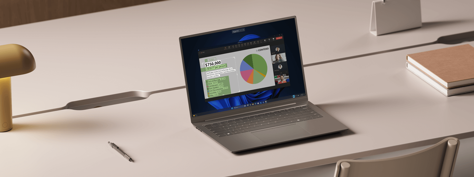 Ekran Alıntısı Aracını gösteren Windows 11 Pro dizüstü bilgisayar