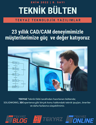 SOLIDWORKS teknik bülten 8