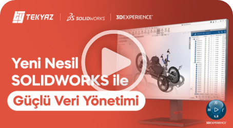 solidworks guclu veri yonetimi