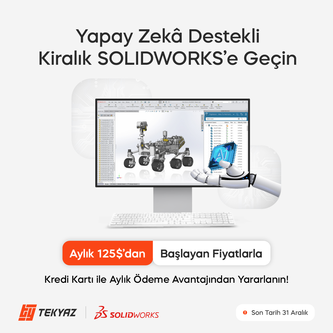 solidworks kiralik kampanya mobil