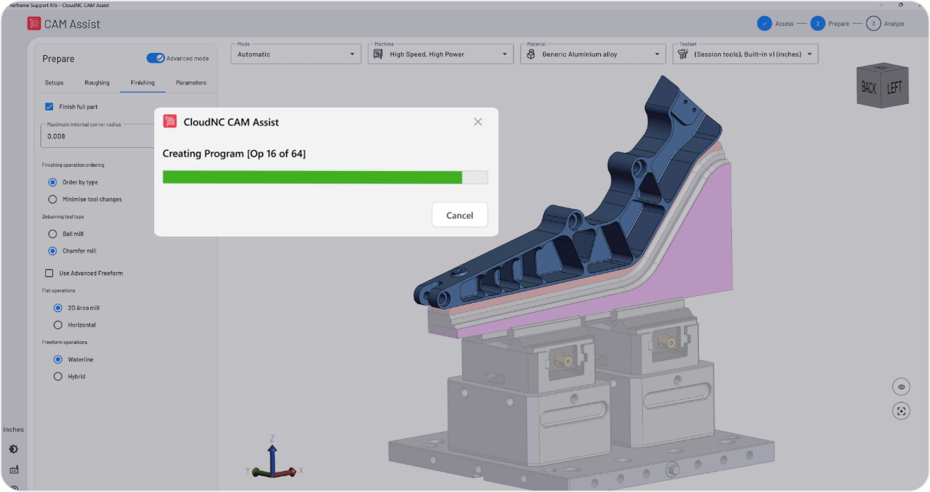 solidcam lp cam assist