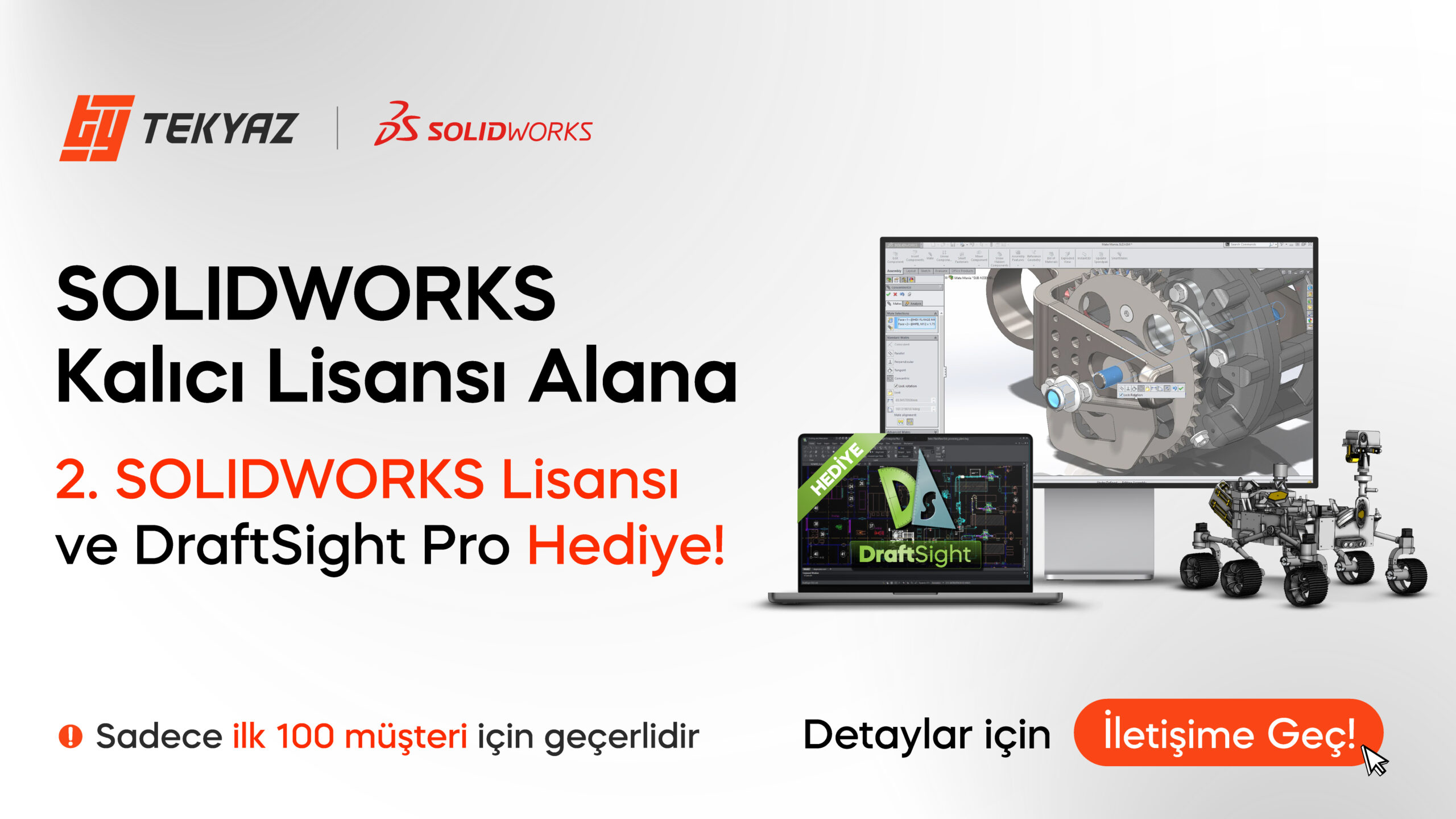 SW EYLUL 2 LISANS VE DRAFTSIGHT HEDIYE V2 Webpage Banner